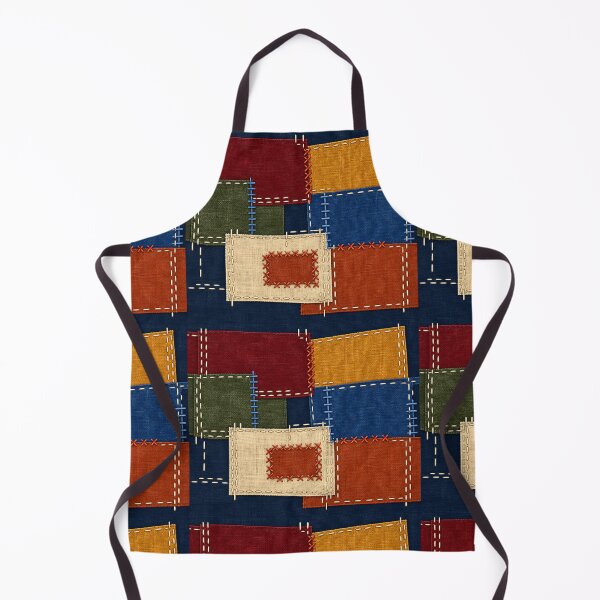 Item preview, Mended Field – Visible Repair Patchwork Backpack designed and sold by astersgraphics.