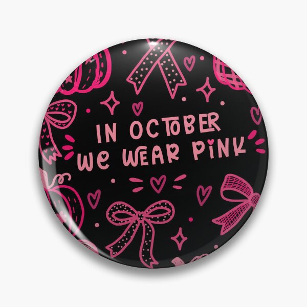 Item preview, Breast Cancer Awareness October Pink Pumpkin Ribbon | In October We Wear Pink designed and sold by GracefulbyElmes.