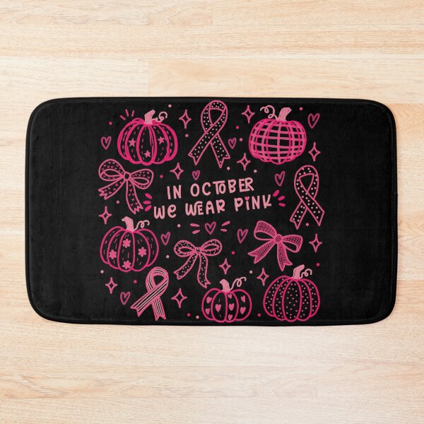 Item preview, Breast Cancer Awareness October Pink Pumpkin Ribbon | In October We Wear Pink designed and sold by GracefulbyElmes.