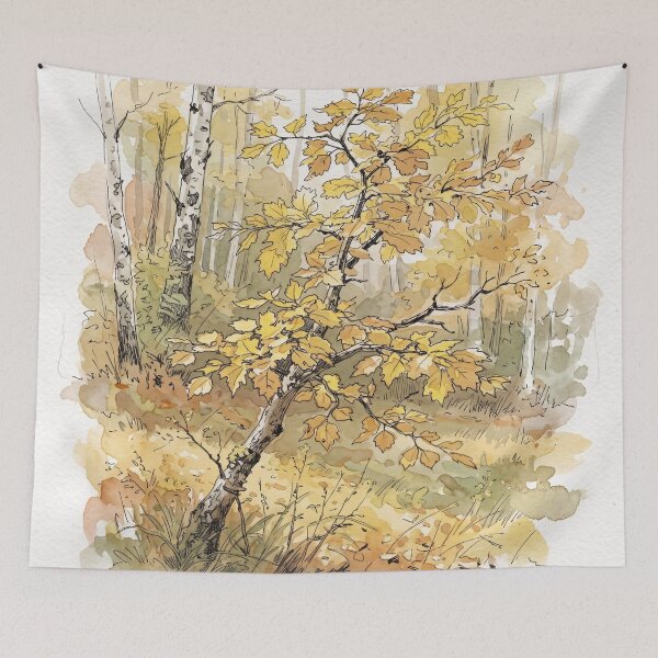 Item preview, Autumn in the city forest designed and sold by sid1802.