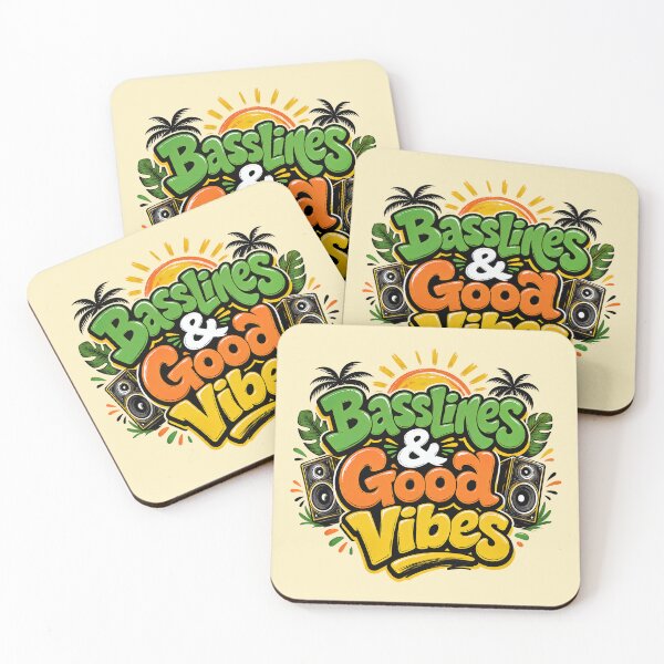 Item preview, Basslines and Good Vibes  designed and sold by SavvyEarth.