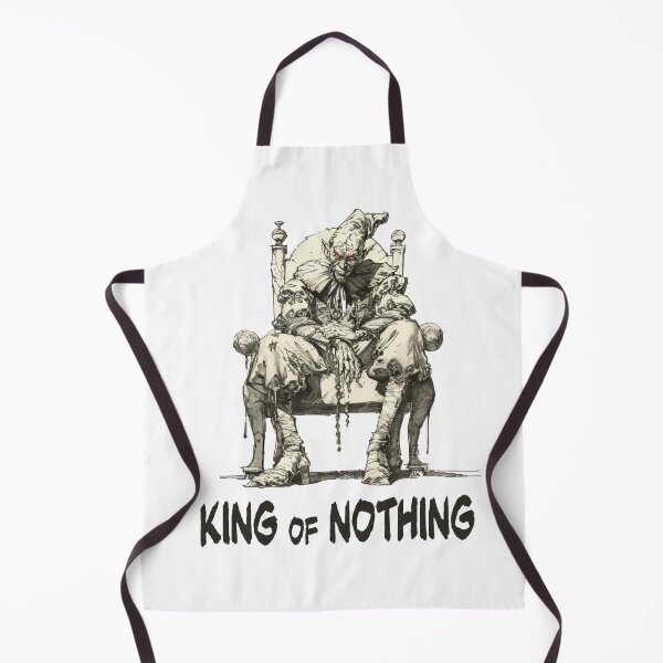 Artikelvorschau, König des Nichts – Illustration eines gotischen Narrenthrons entworfen und verkauft von Go Easy Apparel.