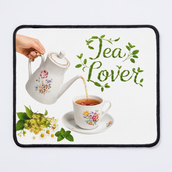 Item preview, Tea Lover Botanical Pour designed and sold by DansCreations42.