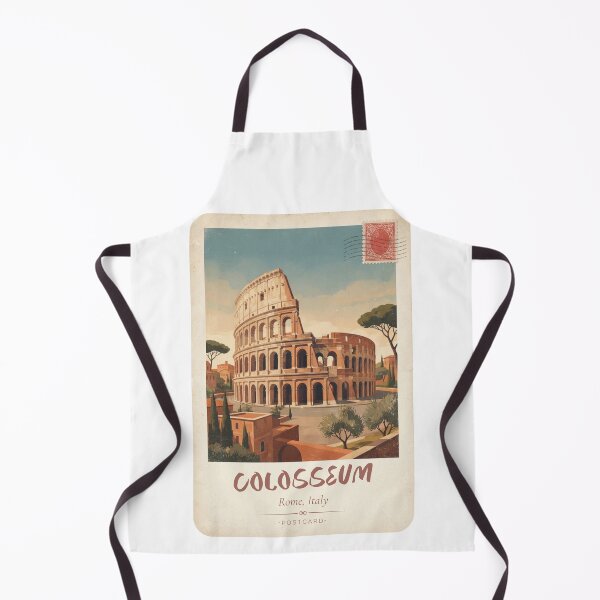 Artikelvorschau, Vintage-Reiseposter Kolosseum – Rom, Italien entworfen und verkauft von DesignMaxa.