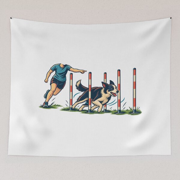 Item preview, Regalo agility perro slalom para guía designed and sold by Philippa Shop.