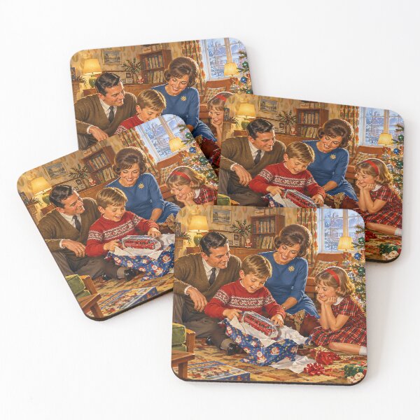 Item preview, 1960s British Christmas Morning Vintage Family Christmas Nostalgia designed and sold by acceleratorhams.
