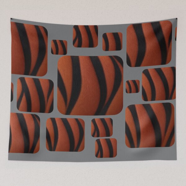 Item preview, Modern Kudu Texture Geometric Pattern designed and sold by annenambiro.