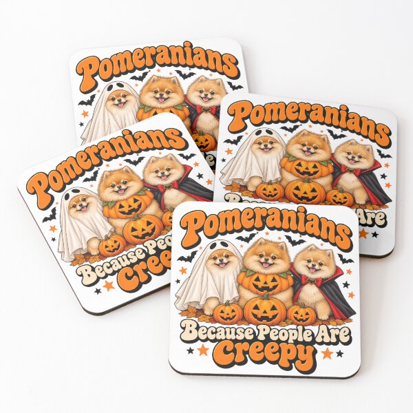Item preview, Funny Spooky Pomeranian - Pomeranians Because People Are Creepy Halloween Dog designed and sold by Rtcraftani.
