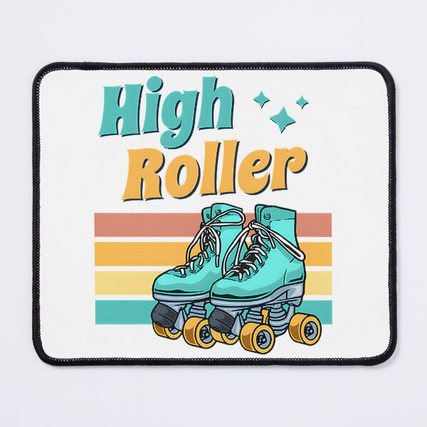 Item preview, High Roller Skate Roller Retro Vintage Style Design designed and sold by Ahmad721.
