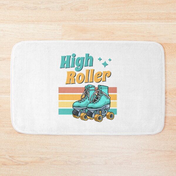 Item preview, High Roller Skate Roller Retro Vintage Style Design designed and sold by Ahmad721.