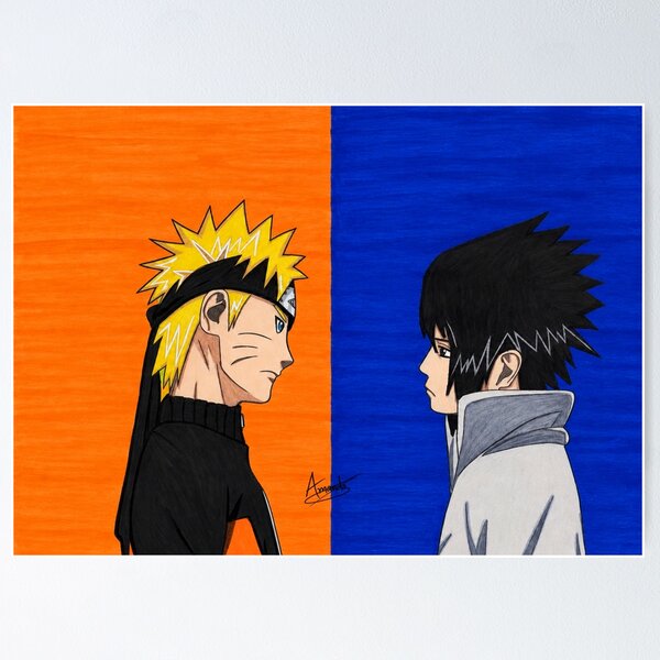 Item preview, Naruto y Sasuke Rivalidad Eterna (FAN ART) designed and sold by Amanda-Drawing.