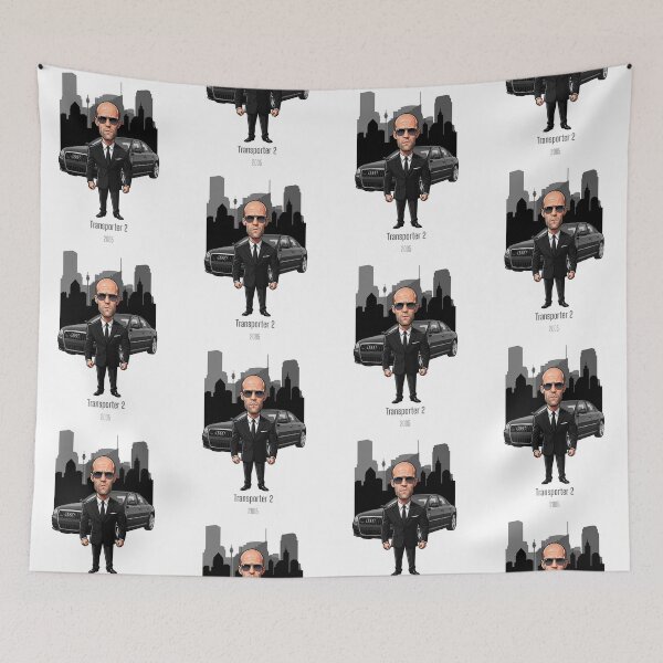 Item preview, Jason Statham in the city at night – from Transporter 2 designed and sold by vectorlove.