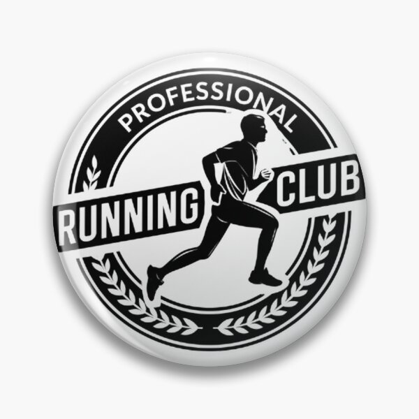 Item preview, Vintage Running Club Logo designed and sold by Retro Whimsy.