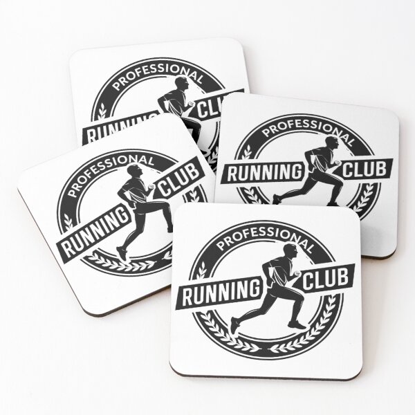 Item preview, Vintage Running Club Logo designed and sold by Retro Whimsy.