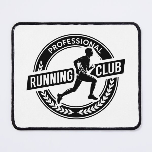 Item preview, Vintage Running Club Logo designed and sold by Retro Whimsy.