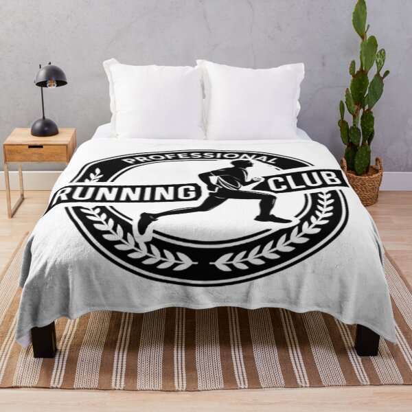 Item preview, Vintage Running Club Logo designed and sold by Retro Whimsy.