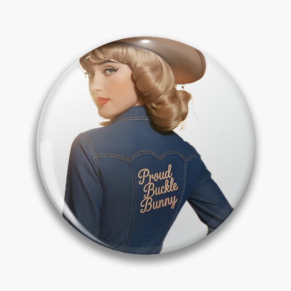 Artikelvorschau, Stolzes Buckle Bunny Western Cowgirl Country Girl Grafikdesign entworfen und verkauft von Vivek Sankad.