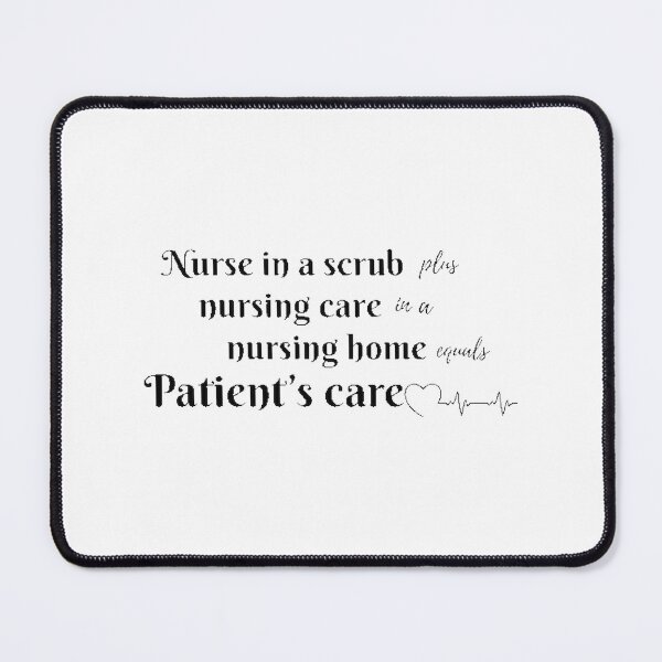 Item preview, Nurse Wearing Scrubs Caring for Patients Medical Healthcare Design designed and sold by Mohamed-Fahim.