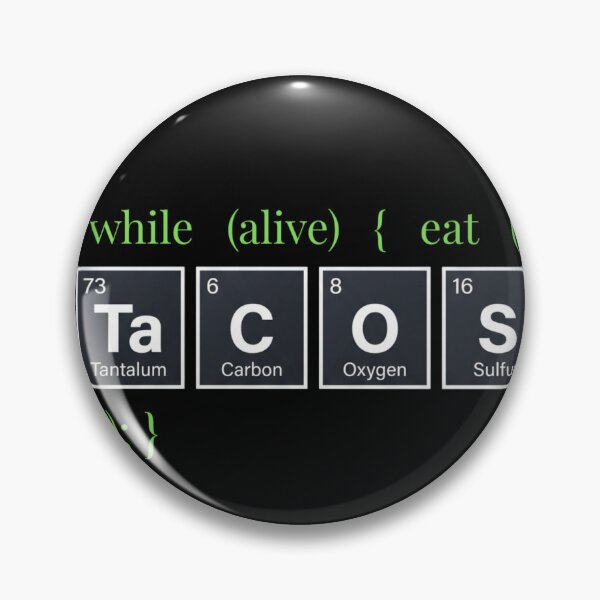 Artikelvorschau, Solange ich lebe, esse ich Tacos – ein lustiger Programmierer, der codiert entworfen und verkauft von EnigmaticGoth.