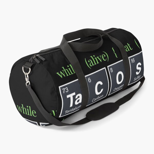 Item preview, Mientras esté vivo, come tacos. Programador divertido programando. designed and sold by EnigmaticGoth.