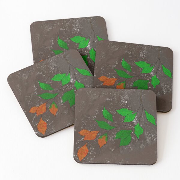 Item preview, Summer to Autumn leaves designed and sold by Craftymushroom.
