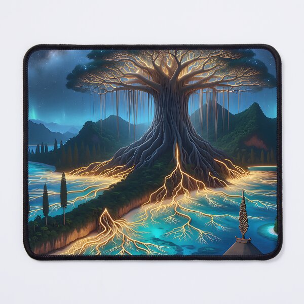Item preview, The archipelago tree – Banyan tree of New Caledonia under the Milky Way designed and sold by Hawaii26.