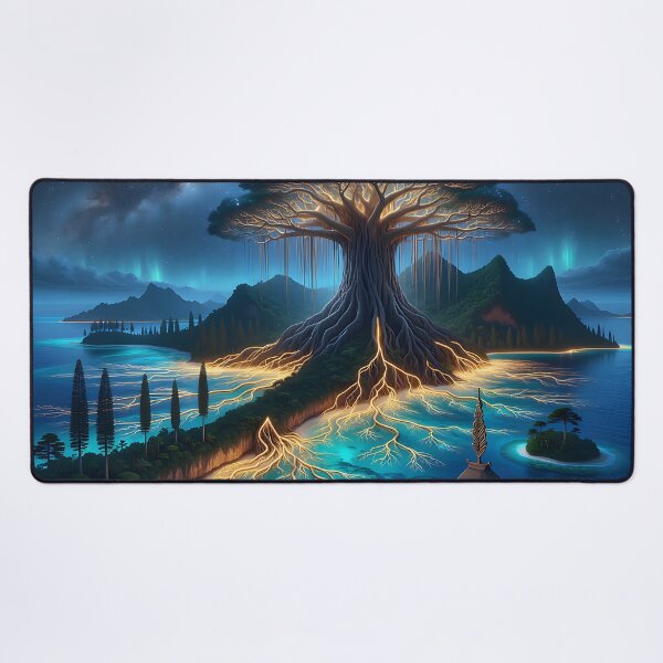 Item preview, The archipelago tree – Banyan tree of New Caledonia under the Milky Way designed and sold by Hawaii26.
