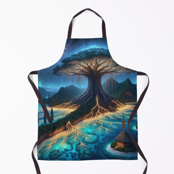 Item preview, The archipelago tree – Banyan tree of New Caledonia under the Milky Way designed and sold by Hawaii26.