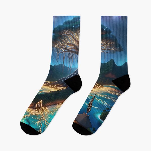 Item preview, The archipelago tree – Banyan tree of New Caledonia under the Milky Way designed and sold by Hawaii26.