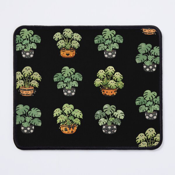Item preview, Gothic Botanical Pattern of Monstera Plants for Halloween designed and sold by GlaSher.