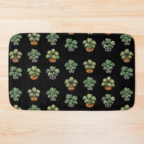 Item preview, Gothic Botanical Pattern of Monstera Plants for Halloween designed and sold by GlaSher.