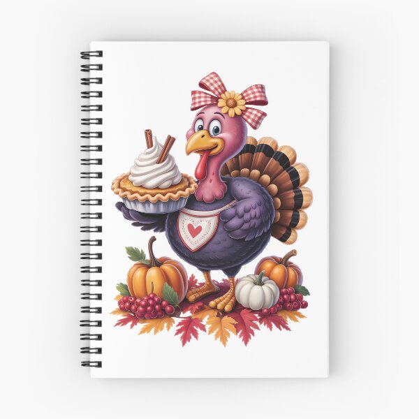 Item preview, Cute Thanksgiving Turkey Pumpkin Pie Fall Harvest Art designed and sold by jkrphoto.