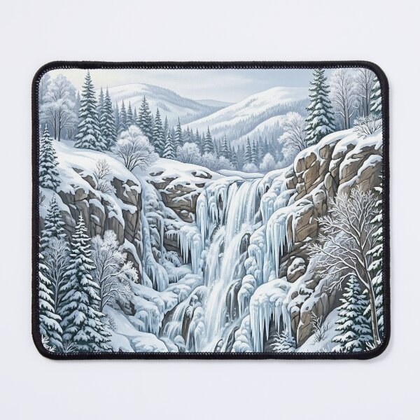 Item preview, Beautiful winter landscape designed and sold by ReneMM.