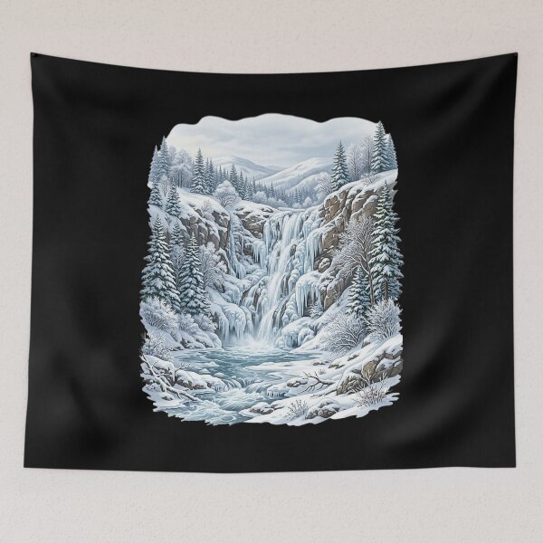Item preview, Beautiful winter landscape designed and sold by ReneMM.