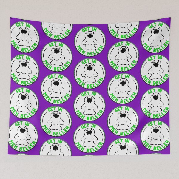 Item preview, Hungry Alien Get In Meh Belleh designed and sold by AmongTheWillows.