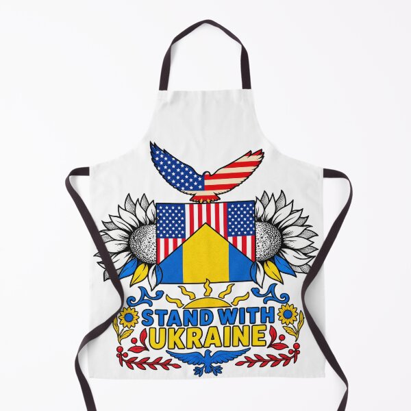 Item preview, Stand with Ukraine Patriotic Sunflower Art designed and sold by ArtDesignTp.