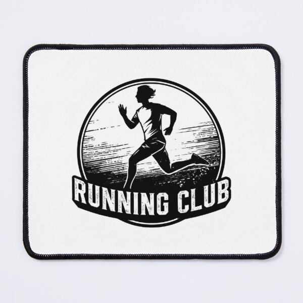 Item preview, Vintage Running Club Logo designed and sold by Retro Whimsy.