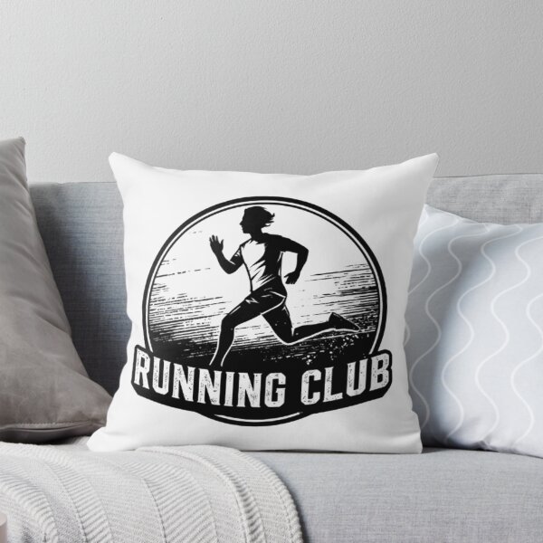 Item preview, Vintage Running Club Logo designed and sold by Retro Whimsy.