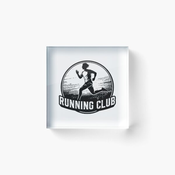 Item preview, Vintage Running Club Logo designed and sold by Retro Whimsy.