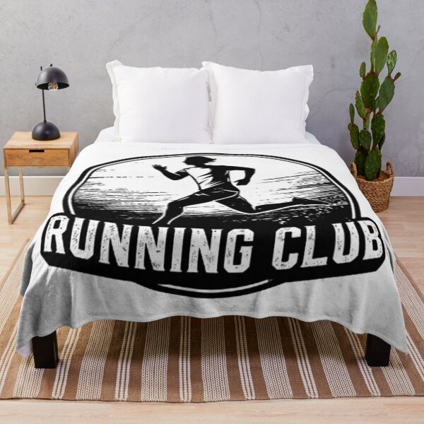 Item preview, Vintage Running Club Logo designed and sold by Retro Whimsy.