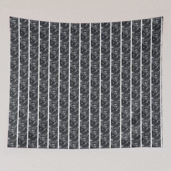 Item preview, Chalk Style Portrait of a Rock Band Frontman Inspired Design designed and sold by Kaleel Joseph.