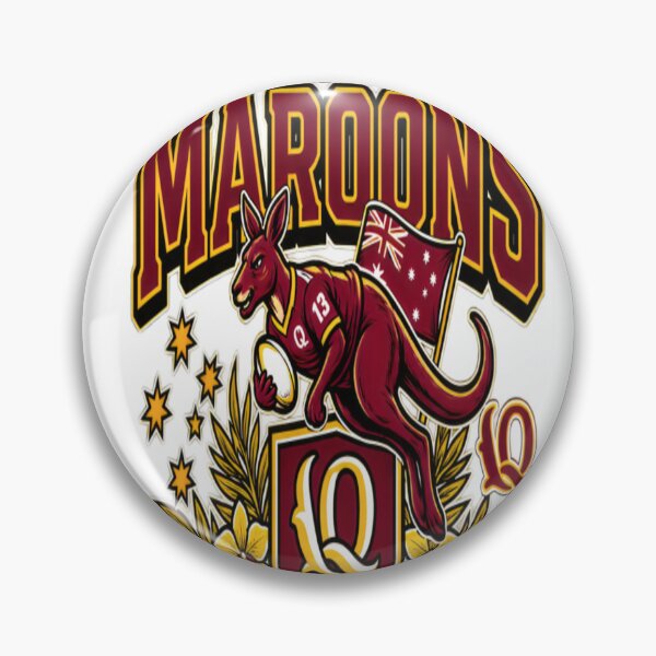 Item preview, Queensland Maroons designed and sold by ActionForge.