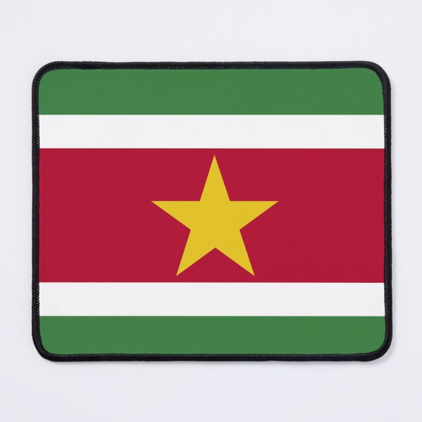 Item preview, Suriname Flag designed and sold by youngVl.