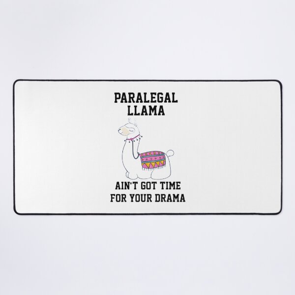 Item preview, Funny Paralegal Gift Featuring Humorous Llama Saying Design designed and sold by proefx.