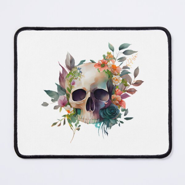 Item preview, Vibrant Colorful Skull Art with Bright Abstract Patterns designed and sold by jabrothers.