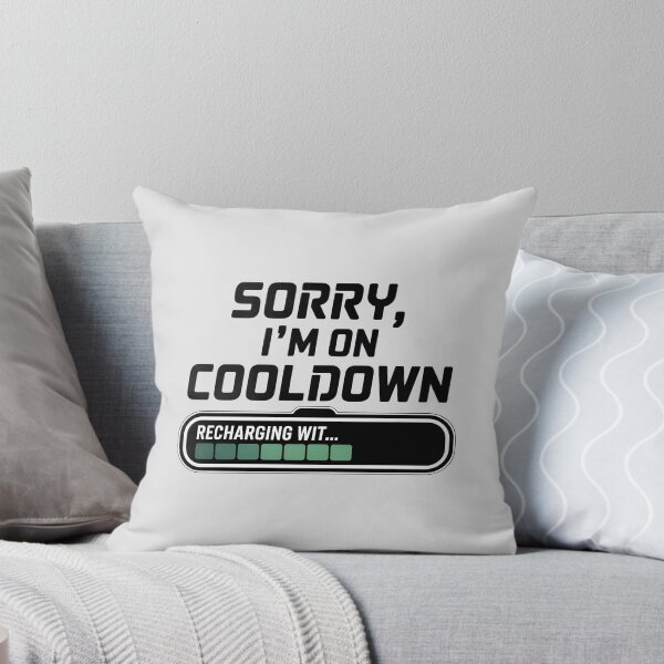 Item preview, Sorry, I’m on Cooldown – Funny AI Tech Humor Design designed and sold by Jollys-ArtShop.