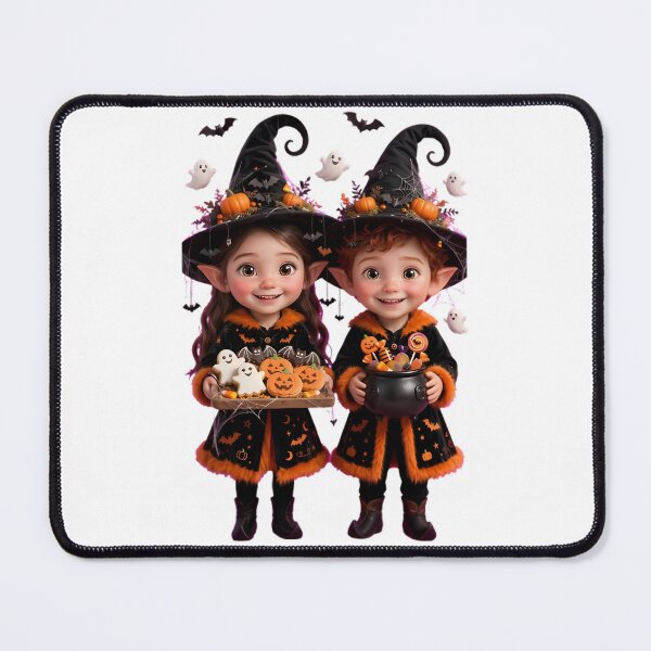 Item preview, Halloween Witch Elves Sticker, Cute Trick or Treat Kids Spooky Gift designed and sold by HoMya.