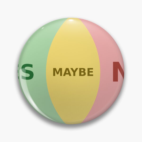 Item preview, Yes No Maybe Venn Diagram — Classic Pastel designed and sold by abghandour2.