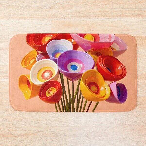 Item preview, 3D Layered Papercraft Floral Ribbon Abstract designed and sold by Vicky Brago-Mitchell®.