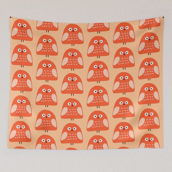 Item preview, Cute Owl with Big Eyes designed and sold by -KRAFTWERK.